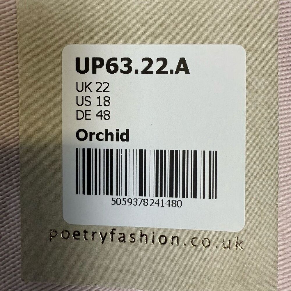 Brand New Poetry Women's Size 16 Orchid Pink Hi Low Short Sleeve Blouse Top — image 2 of 8